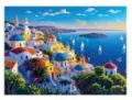 Mozaika diamentowa 5D - Santorini 40x30cm - tantis.pl