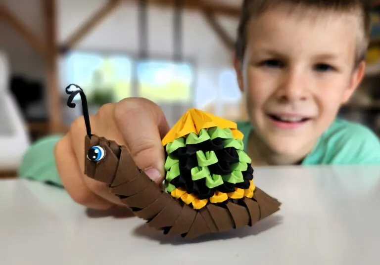 Origami 3D. Ślimak - tantis.pl