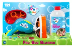 Fru Blu. Pistolet na bańki mydlane Blaster + płyn 500 ml