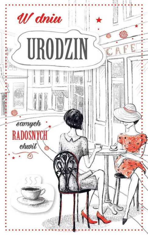 Kartka okolicznościowa. Urodziny. PS03 - tantis.pl