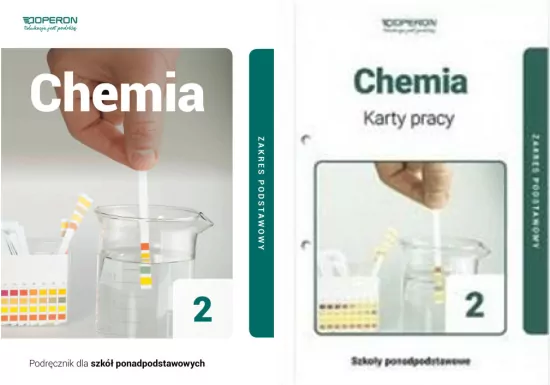 Pakiet: Chemia 2. Podręcznik / Karty pracy dla szkół ponadpodstawowych. Zakres podstawowy