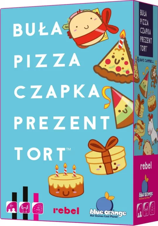 Buła, Pizza, Czapka, Prezent, Tort REBEL - tantis.pl