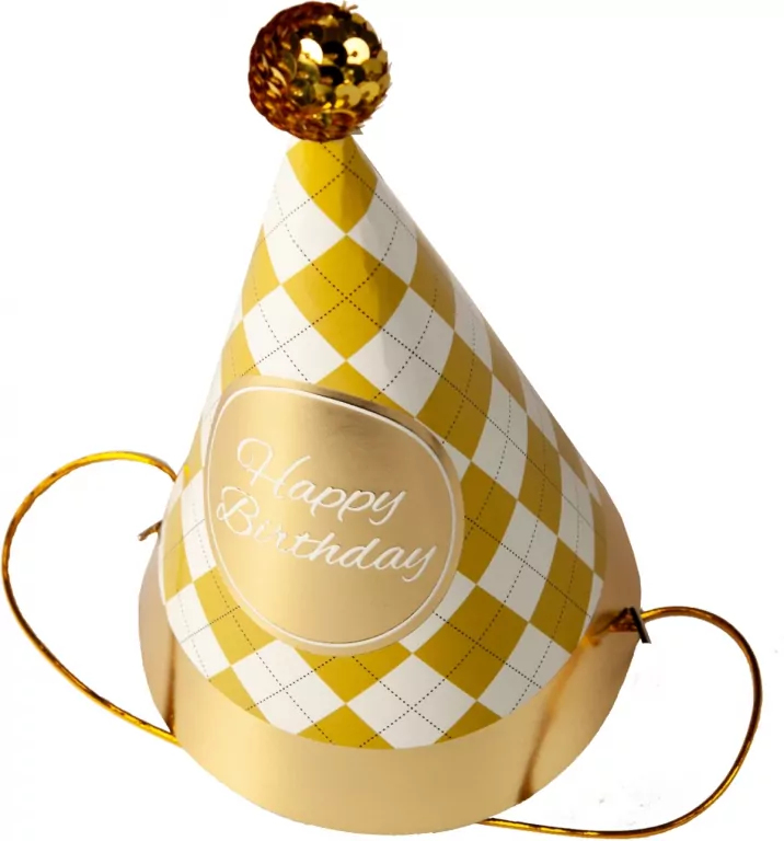 Czapeczka urodzinowa Happy Birthday - tantis.pl