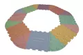 Ortopedek- zestaw mat sensorycznych pastel 16 el. - tantis.pl
