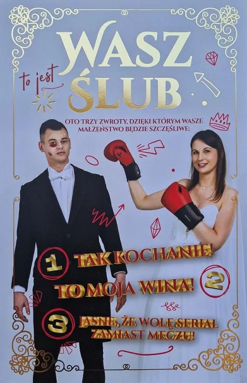Karnet Ślub - Boks - tantis.pl
