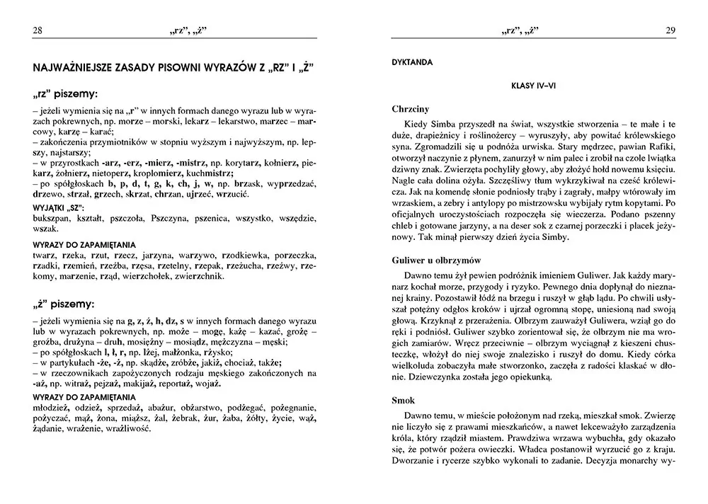 Ortografia na 6 - tantis.pl