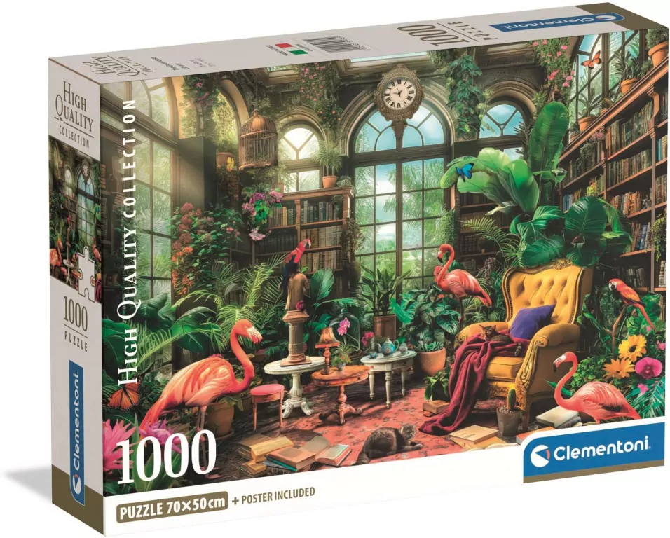Puzzle 1000 The Greenhouse Library - tantis.pl