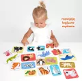 CzuCzu. Puzzle do pary. Dzikie zwierzątka 18m+ - tantis.pl