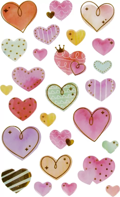 Naklejki Sticker BOO Serca - tantis.pl