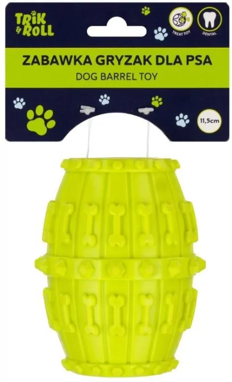 Zabawka gryzak dla Psa 11,5cm zielony - tantis.pl