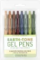 Długopisy żelowe. Earth-Tone. 8 kolorów - tantis.pl