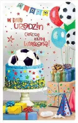 Kartka okolicznościowa. Urodziny - tantis.pl