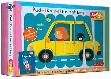 Pojazdy. Akademia mądrego dziecka - tantis.pl