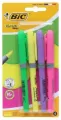Zakreślacz Grip mix 4szt BIC - tantis.pl
