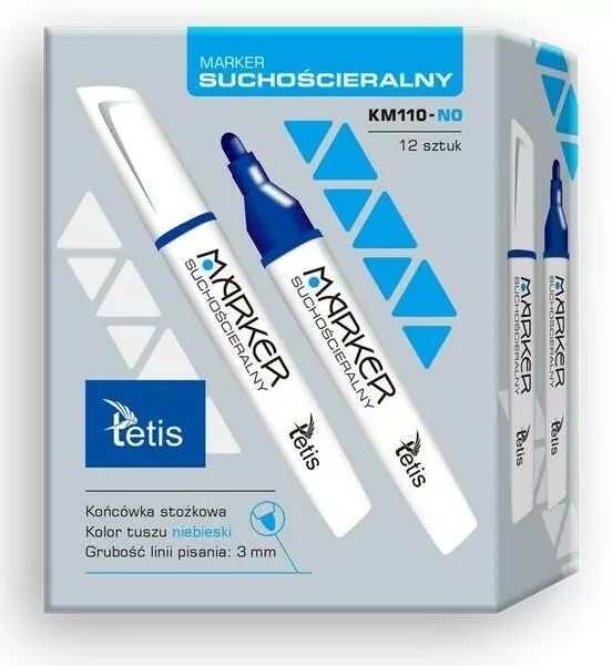 Marker suchościeralny niebieski - tantis.pl