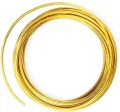 Drucik metalowy złoty 2mm 5m - tantis.pl