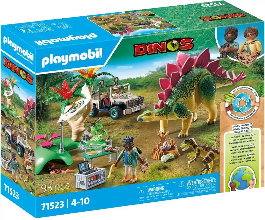 Playmobil 71523 Obóz badawczy z dinozaurami - tantis.pl