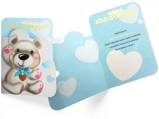 Karnet DK-784 Narodziny (chłopczyk)