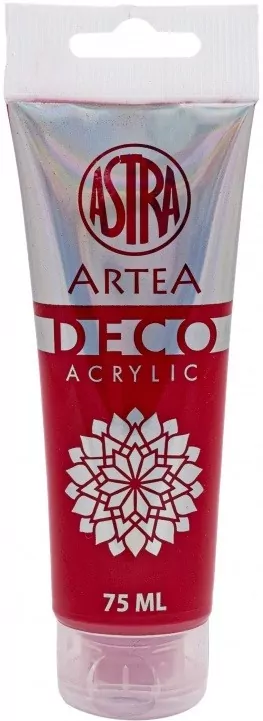 Farba akrylowa Deco Artea 75 ml tuba głęboka czerwień - tantis.pl
