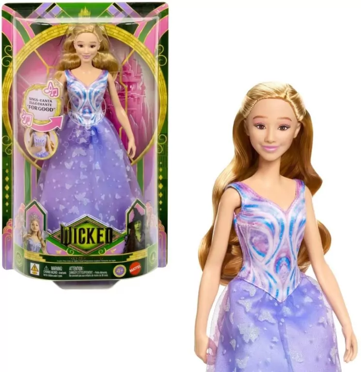 Lalka Glinda z filmu Wicked: For Good - tantis.pl
