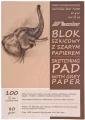 Szkicownik  A4/100K, Szary 80G - tantis.pl