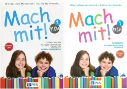 Mach mit! Neu 1. Pakiet: Podręcznik / Materiały ćwiczeniowe do języka niemieckiego dla klasy IV