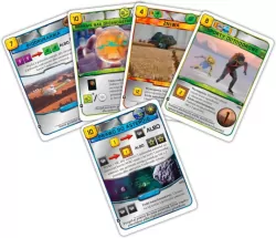 Terraformacja Marsa. Zestaw dodatkowy #6 #7 (5 kart)