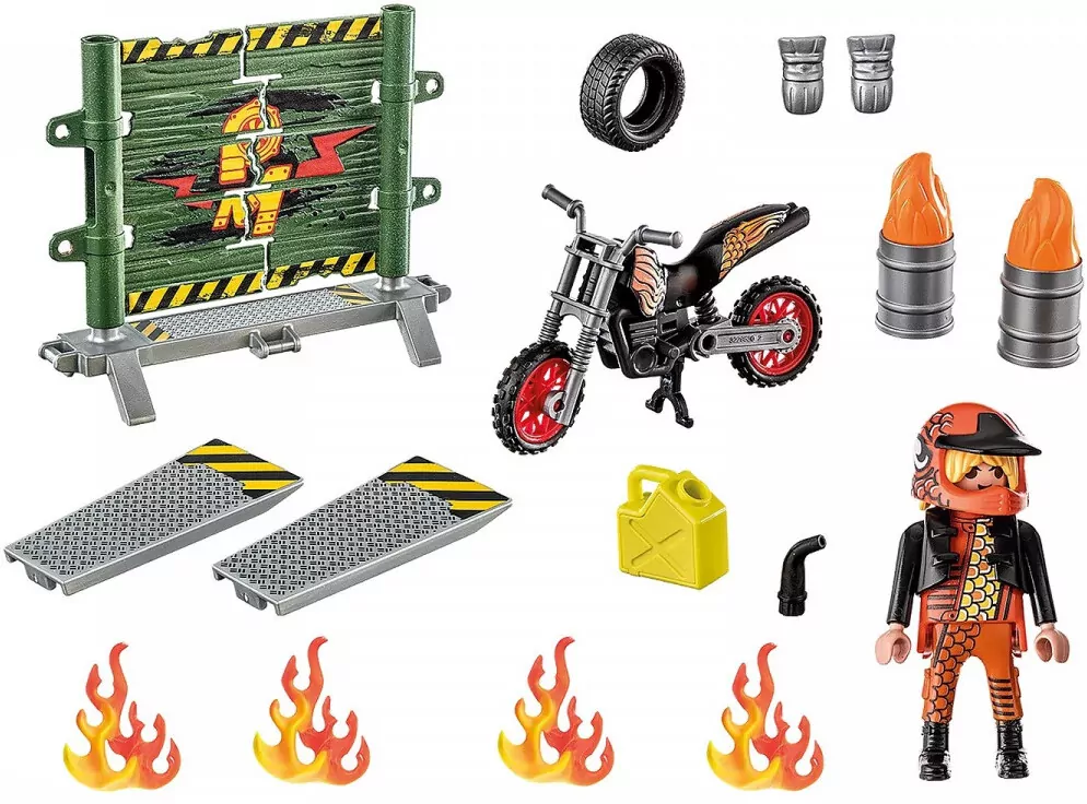 Starter Pack Pokaz kaskaderski ze ścianą ognia. Stuntshow 71256 - tantis.pl