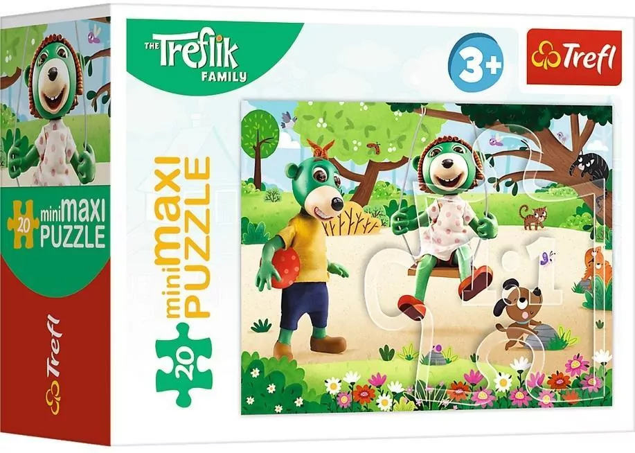 Puzzle 20 miniMaxi. Dzień Treflików - tantis.pl