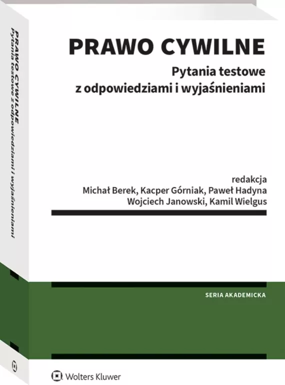 Prawo cywilne. Pytania testowe z odpowiedziami - tantis.pl