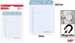 Planer magnetyczny 29,7x21cm lista zakupów