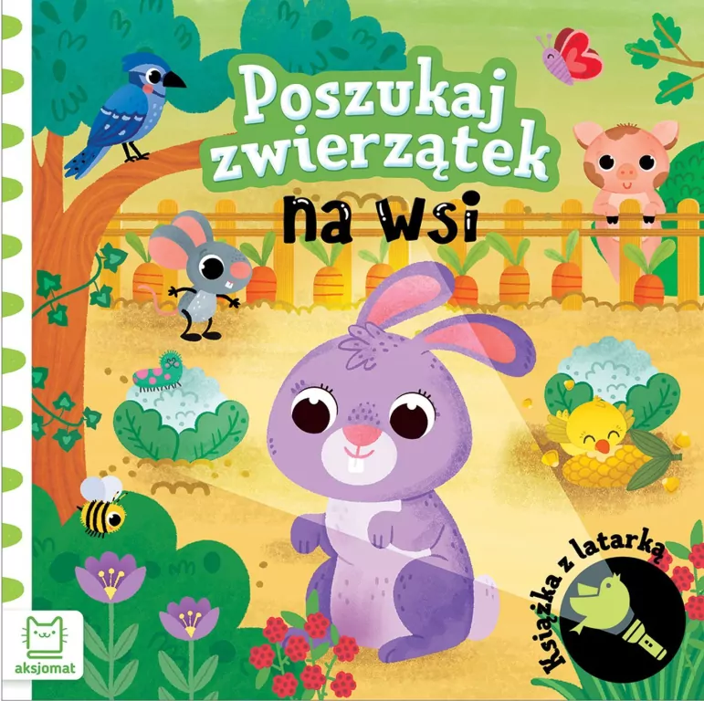 Poszukaj zwierzątek na wsi. Książka z latarką - tantis.pl