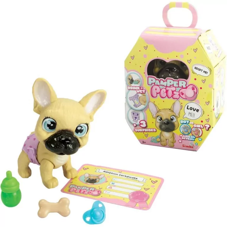 Pamper Petz Buldog francuski 15cm - tantis.pl