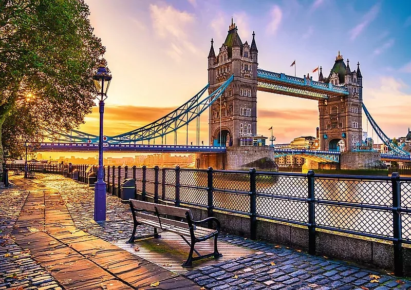 Puzzle 1000 Tower Bridge, Londyn TREFL - tantis.pl