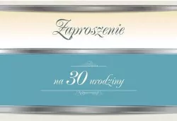 Zaproszenie Urodziny 30 ZT31