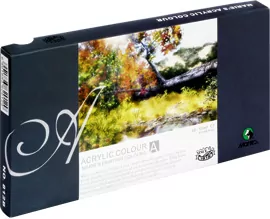 Farby akrylowe Maries 12ml x 12 kolorów - tantis.pl