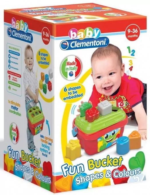 Clementoni. Koszyk kształtów i kolorów - tantis.pl