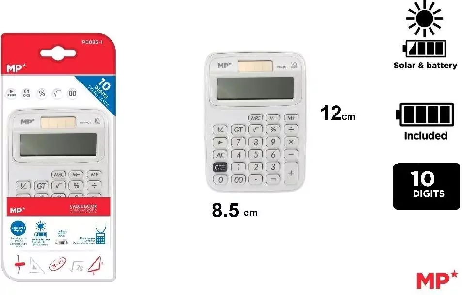 Kalkulator solarny biały - tantis.pl