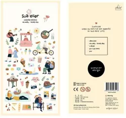 Naklejki ozdobne. Miły dzień