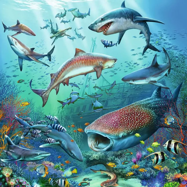 Puzzle 3x49. Podwodne życie - tantis.pl