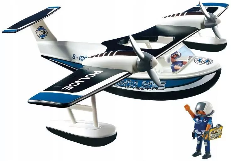 Wodolot policyjny. Zestaw figurek City Action 4445 - tantis.pl