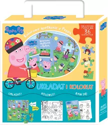 Peppa Pig. Układaj i koloruj cz. 33