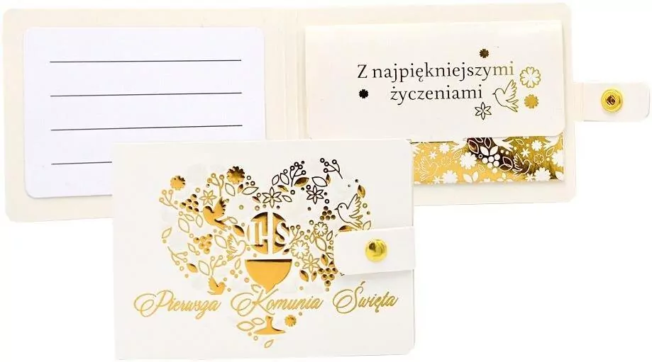 Portfelik Komunia - tantis.pl