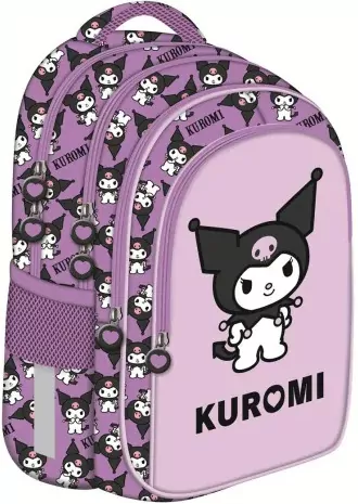 Plecak 4 komorowy Kuromi violet - tantis.pl