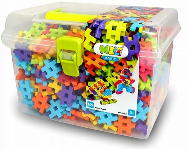 Klocki Meli Basic Travel Box 500 elementów - tantis.pl