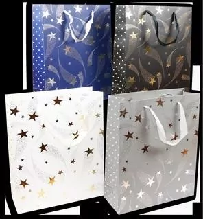 Torebka prezentowa 26x32x10cm MIX - tantis.pl