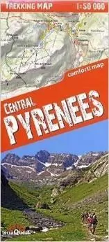 Central Pyrenees (Pireneje) 1:50 000. Comfort! map - tantis.pl