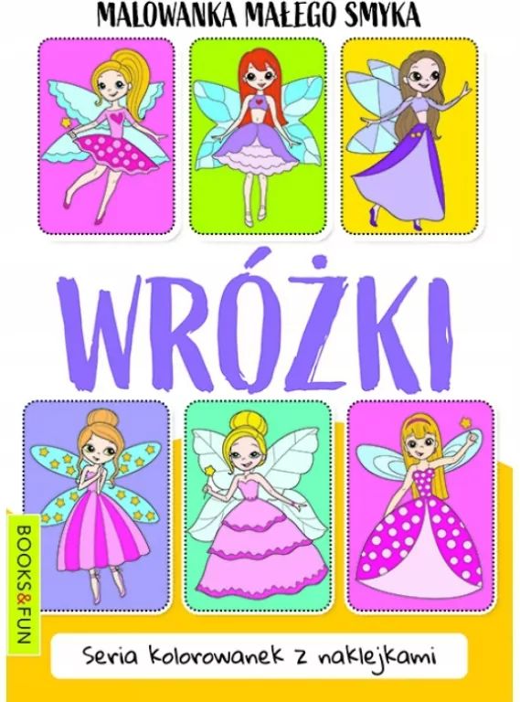 Wróżki. Malowanka Małego Smyka - tantis.pl