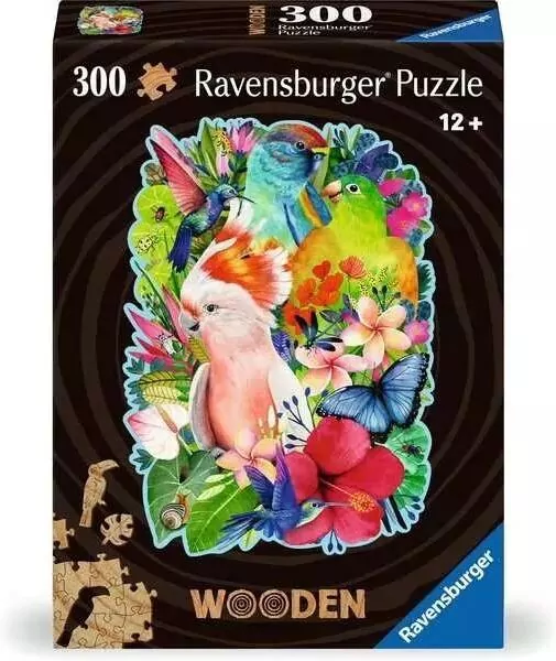 Puzzle drewniane 300 Ptaki - tantis.pl