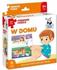 W domu. Pierwsze puzzle. Kapitan Nauka